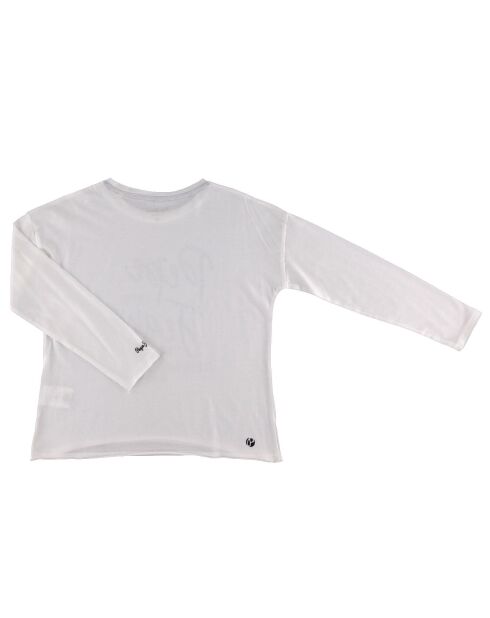 T-Shirt en Coton Pepe écriture blanc